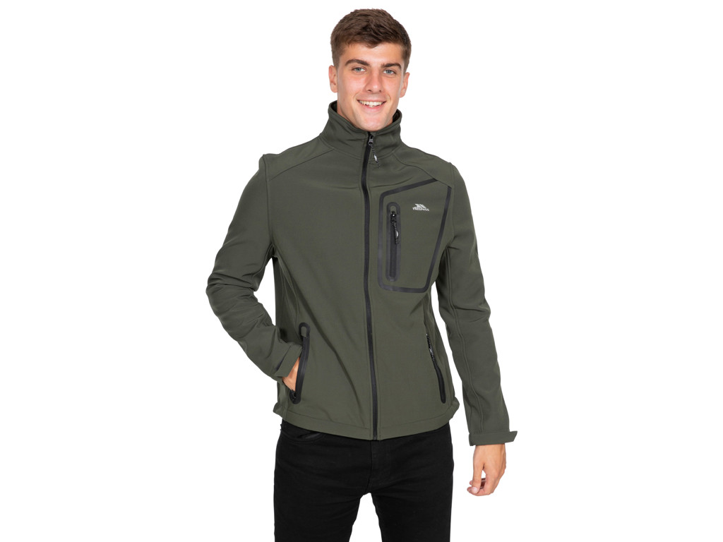 Trespass Hotham Softshell Jakke Oliven Str