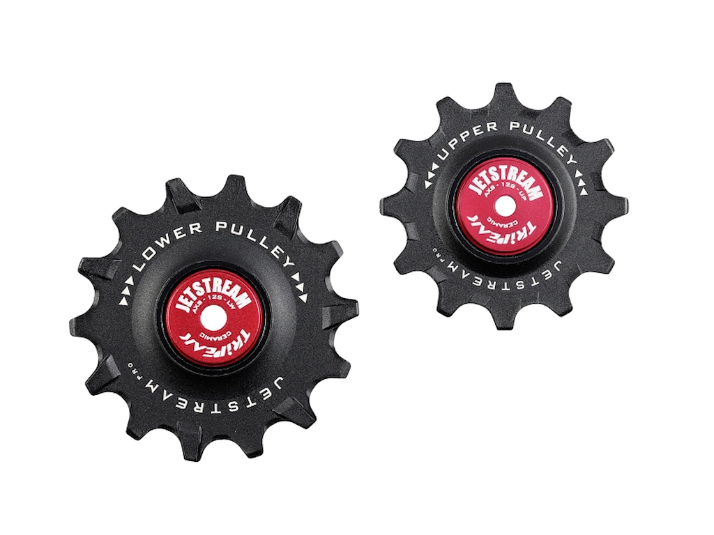 Tripeak Pulleyhjul Keramiske Lejer 12t 14t 12s Sram Axs Road Sort