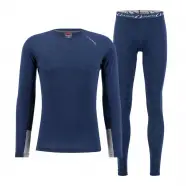 Ulvang Utla Set Ms New Navy Grey Melange Str     Undertrøje