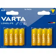 Varta Longlife Aa 16 Pack  Ch  Batteri