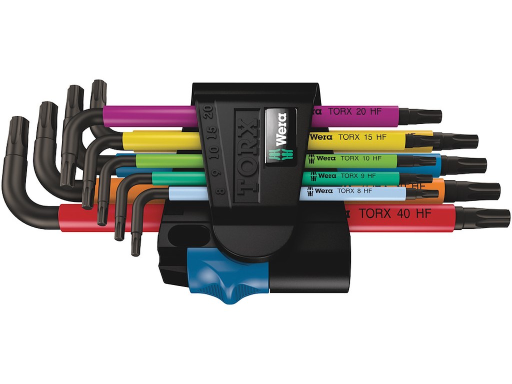Wera 967   Torxnøgle Sæt Kompakt Multicolor