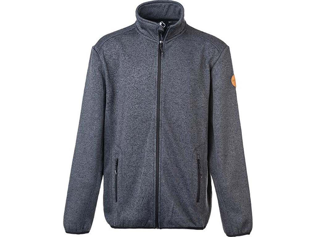 Whistler Sampton Fleecejakke Dark Grey Melange Str