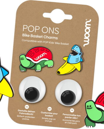 Woom Pop Ons Pins Til Cykelkurv