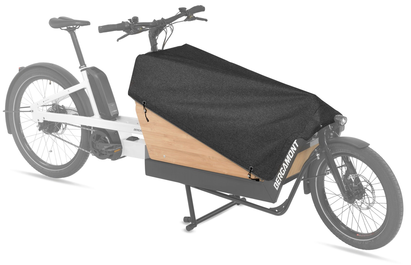 Bergamont Cargoville Bambus Bagage Boks Cover 75l