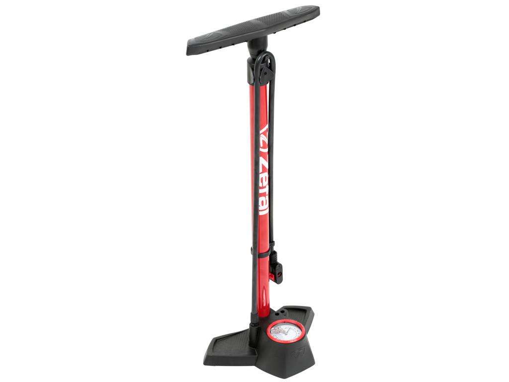 Zefal Profil Max Fp30 Fodpumpe Rød 11 Bar 160 Psi Passer Til Alle Ventiler