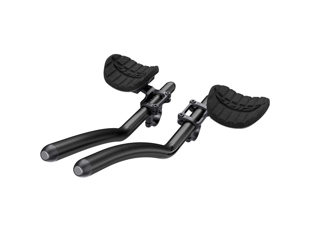 Zipp Vuka Clip Aluminium Evo Justerbar Tri Bøjle Passer Til ø31   Mm Styr Sort